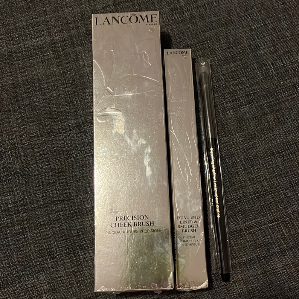 New Lancôme brushes - cheek, eyeshadow and liner